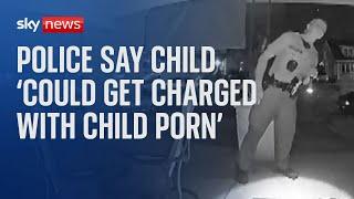 US Police say 11-year-old girl could get charged with child porn