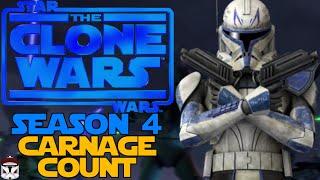 Star Wars The Clone Wars Season 4 Carnage Count