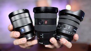 Best Sony Wide Angle Lens Sony 16-35 f2.8 & f4 PZGGMZA comparison