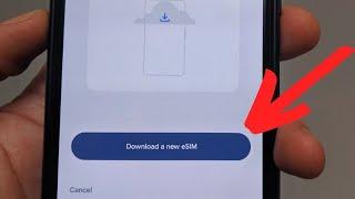 How to Install & Setup eSIM - Google Pixel 7a  Pixel 8