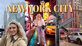 MY SOLO TRAVEL TRIP TO NEW YORK CITY 