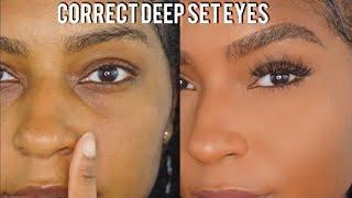 How to Conceal Deep Set Eyes Easy & Beginner Friendly  iamLindaElaine