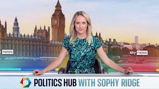 Watch Politics Hub with Sophy Ridge Labour on course for biggest majority of any party since 1832