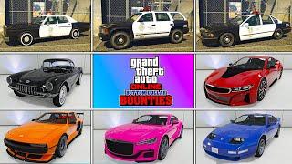 ALL New Cars In The GTA 5 Online Bottom Dollar Bounties DLC