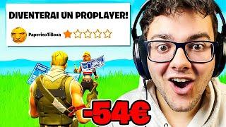 HO COMPRATO DELLE LEZIONI DI FORTNITE A 54€ Sono Stato Truffato