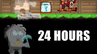 World Hunting for 24 HOURS in Growtopia