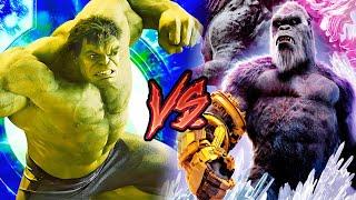 KONG VS HULK Kim Kazanır?  Marvel & Monster-Verse Godzilla X Kong Spoiler