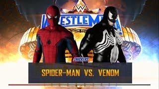 WWE 2K18 SPIDERMAN VS VENOM PS4 PRO