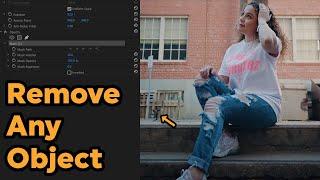 How to REMOVE OBJECTS In Premiere Pro SUPER EASY