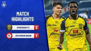 Highlights - Hyderabad FC 3-1 ATK Mohun Bagan  Semi-Final 2 - 1st Leg  Hero ISL 2021-22