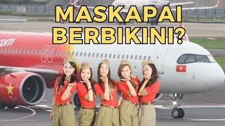 PRAMUGARI PAKAI BIKINI ⁉️ VIETJET AIR A321 NEO TOKYO TO HO CHI MINH CITY FLIGHT