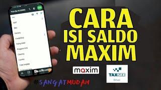 ISI SALDO MAXIM MUDAH DAN CEPAT