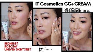 IT Cosmetics CC+ Cream Full Coverage + SPF 50+ #itcosmetics #cccream