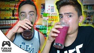 İÇECEK SMOOTHİE CHALLENGE Tüm İçecekler Karıştıı