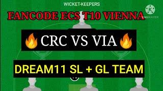 CRC vs VIA Dream 11 team CRC vs VIA Dream 11 team today match CRC vs VIA crc vs via team