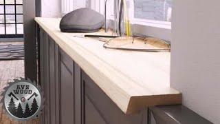 WOODWORKING.HOW TO MAKE A WINDOWSILL