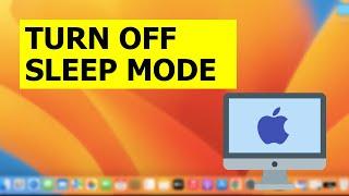 How to turn OFF auto sleep mode in Macbook Air Pro Or iMac