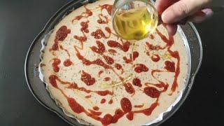 liquid pizza easy and fast process CRISPY AND TASTY UNIQUE RECIPE