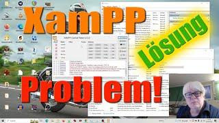 XamPP Problem ► Rote Fehlermeldung ► Apache PHP startet nicht ► Lösung