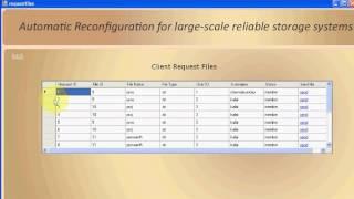 Automatic Reconfiguration for Large-Scale-PASS 2012 IEEE Projects