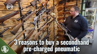 Three reasons to buy a secondhand PCP airgun