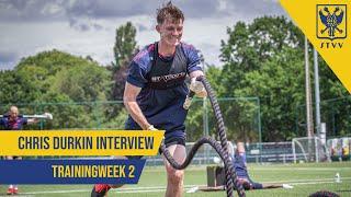 Chris Durkin Interview Trainingweek 2  Season 2020-2021  STVV