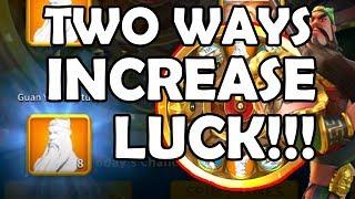 DO THIS INCREASE LUCK WHEEL OF FORTUNE No Jokes  Rise of Kingdoms