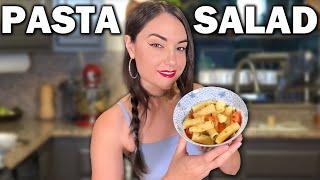 The EASIEST Pasta Salad For 4th of July  Sasha Greys Secret Sauce