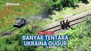 Tank Rusia Tembaki Parit Militer Ukraina di Berestovoe Banyak Tentara Gugur