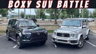 2024 Lexus GX550 VS Mercedes Benz G550G63 AMG