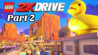 LEGO 2k Drive Part - 2 Butte Loops Race