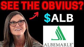 ALB Stock Albemarle stock ALB STOCK PREDICTION ALB STOCK analysis ALB stock news today ALB stock