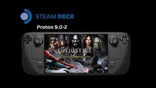 Injustice Gods Among Us - Steam Deck Gameplay