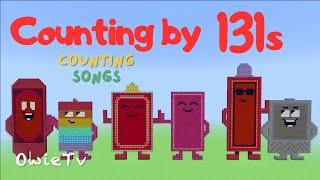 Counting by 131s Song  Minecraft Numberblocks Counting Songs  Math and Number Songs for Kids