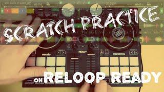 Reloop Ready Scratch Practice  Jonas Brothers - Only human  Scratching with DJ Controller
