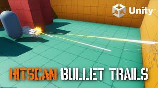 Hitscan Guns with Bullet Tracers  Raycast Shooting Unity Tutorial