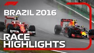 2016 Brazilian Grand Prix Race Highlights