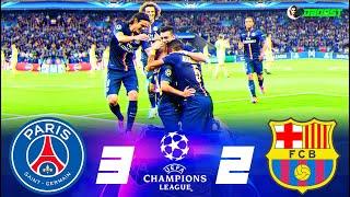 PSG 3-2 Barcelona - UCL 20142015 - Extended Highlights - FHD