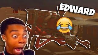 EDWARD THE MAN EATING TRAIN FUNNY MOMENTS Part 5 Roblox