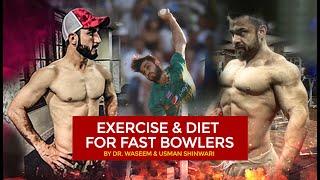 Usman Shinwari on fitness diet and fast bowling  Health of athletes  Dr. Waseem