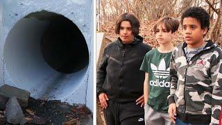 5 Kids Rescued From New York City Sewer