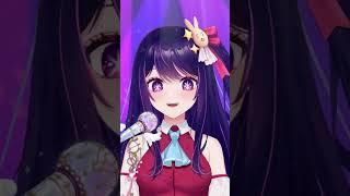 Hoshino Ai sings the Oshi no Ko OP Idol - YOASOBI #shorts #anime