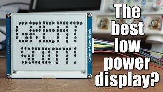 The best low power display? E-Paper Tutorial