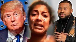 DJ Akademiks Ends Amanda Seales Career Over Saying THIS About TRUMP