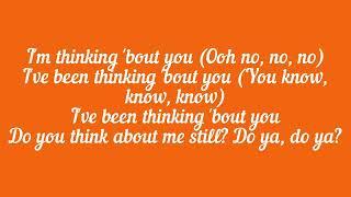 Frank Ocean - Thinkin’ bout you  Lyrics