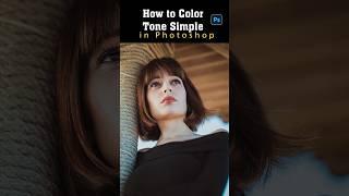How to Color Tone Simple Photoshop Short Tutorial  Vidu Art #photoshopt #colorgrading