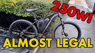 How to BEAT the 250w ebike RULE