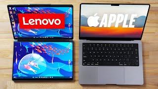 Lenovo Yoga Book 9i vs 14 MacBook Pro - The... Future?