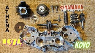 5 speed - Yamaha FS1 - Rotary Valve 1974 Build to Morten DK 5G drejeventil 12