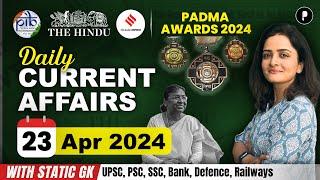 23 April Current Affairs 2024  Daily Current Affairs  Current Affairs Today